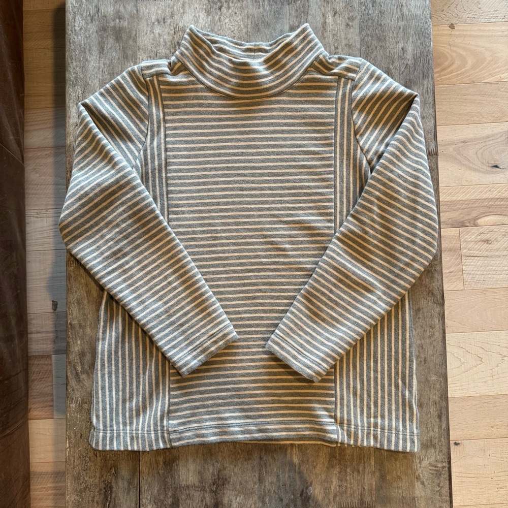 J. JILL COTTON MOCK NECK LONG SLEEVE